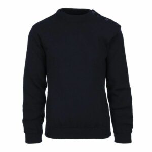 Bretonse trui wol blauw