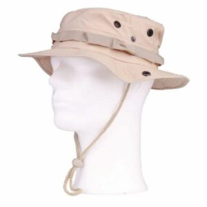 Bush hoed de luxe khaki
