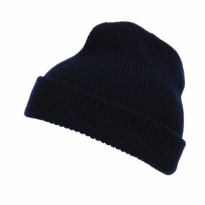 Commando muts wol blauw