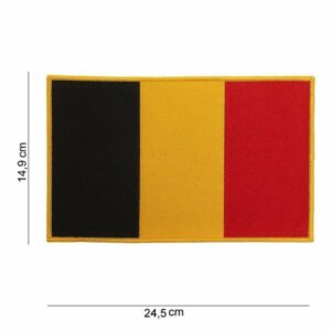 Embleem Belgische vlag groot