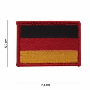 Embleem duitse vlag klittenband