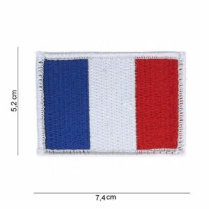 Embleem franse vlag klittenband