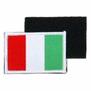 Embleem italiaanse vlag klittenband
