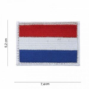 Embleem nederlandse vlag klittenband
