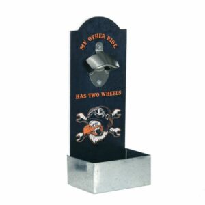 FLESOPENER MUUR TWO WHEELS