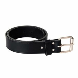 Leren riem met gesp