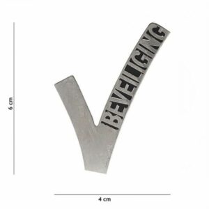 Beveiliging V-tje metaal schroefdraad