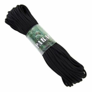 PARACORD 7 STRINGS ZWART