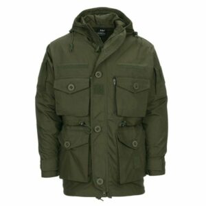 Smock parka groen