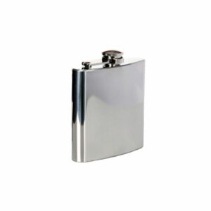 Zakfles 5 ounce Chroom